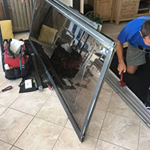 sliding glass door frame repair San Diego
